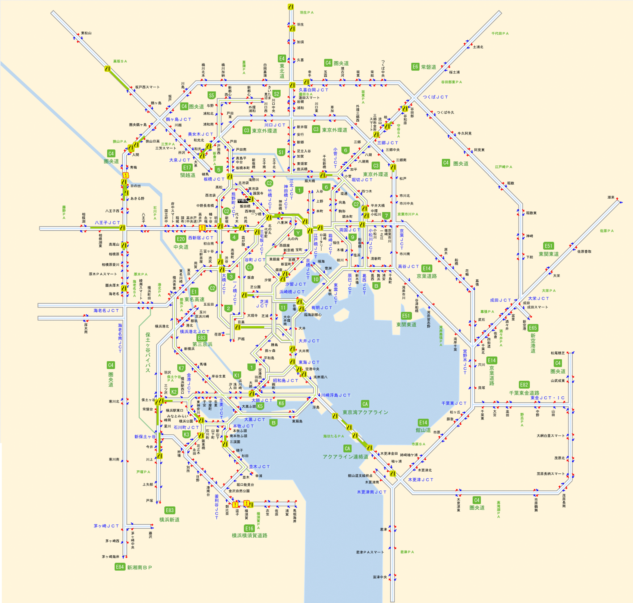 首都圏高速道路